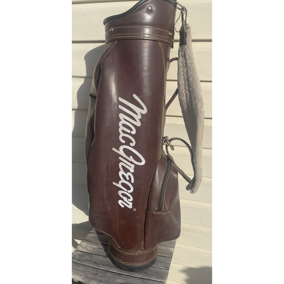 Vintage MacGregorLeather Golf Bag 14 Way
